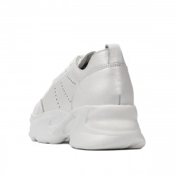 Scarpe sportive donna 6046 bianco perlato