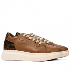 Scarpe casual/sport 6048 marrone combinato
