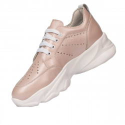 Scarpe sportive donna 6046 rosa perlato