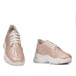 Scarpe sportive donna 6046 rosa perlato