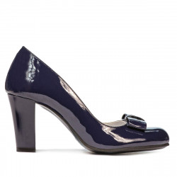 Scarpe eleganti donna 1245 vernice indigo