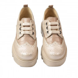 Scarpe casual donna 6047 beige combinato