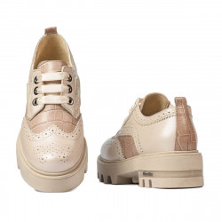 Scarpe casual donna 6047 beige combinato
