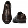 Scarpe eleganti uomo 940 a caffè