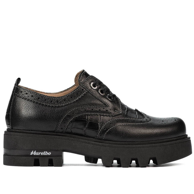 Scarpe casual donna 6047 nero combinato
