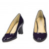 Scarpe eleganti da donna 1209 in vernice indaco