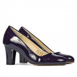 Scarpe eleganti da donna 1209 in vernice indaco