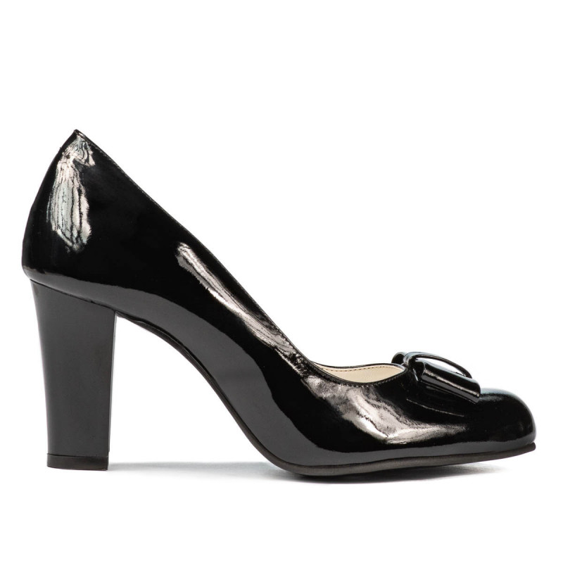 Scarpe eleganti donna 1245 vernice nera