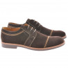 Scarpe casual / eleganti uomo 749 caffè velluto