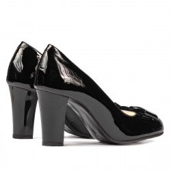 Scarpe eleganti donna 1245 vernice nera