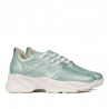 Scarpe sportive donna 6046 turchese perlato