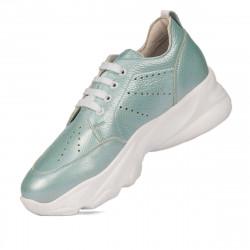 Scarpe sportive donna 6046 turchese perlato