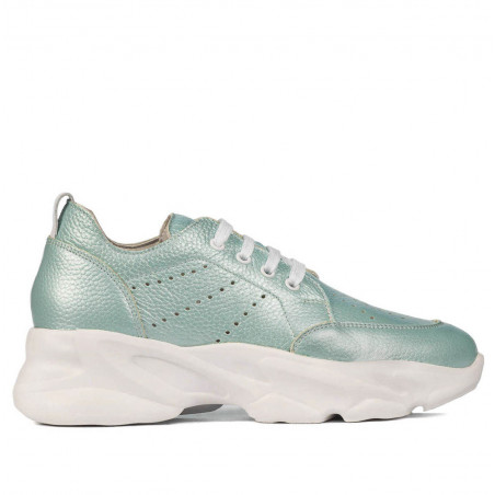 Scarpe sportive donna 6046 turchese perlato
