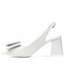 Sandali donna 1292 avorio bianco