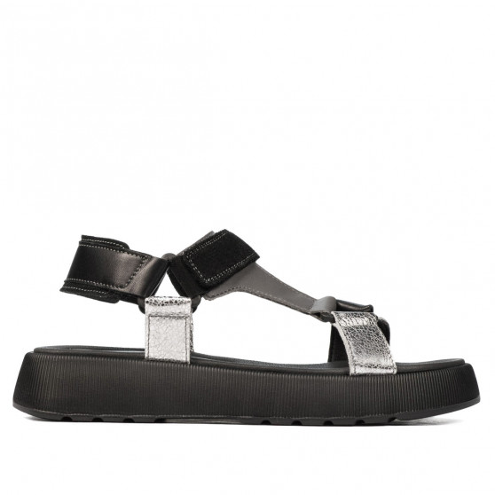 Sandali donna 5082 nero combinato