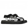 Sandali donna 5082 nero combinato