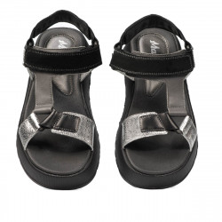 Sandali donna 5082 nero combinato
