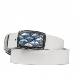 Cintura unisex 07ld biz bianco