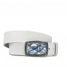 Cintura unisex 07ld biz bianco