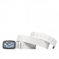 Cintura unisex 07ld biz bianco