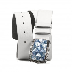 Cintura unisex 07ld biz bianco