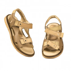 Sandali per bambini 318 cammello combinato