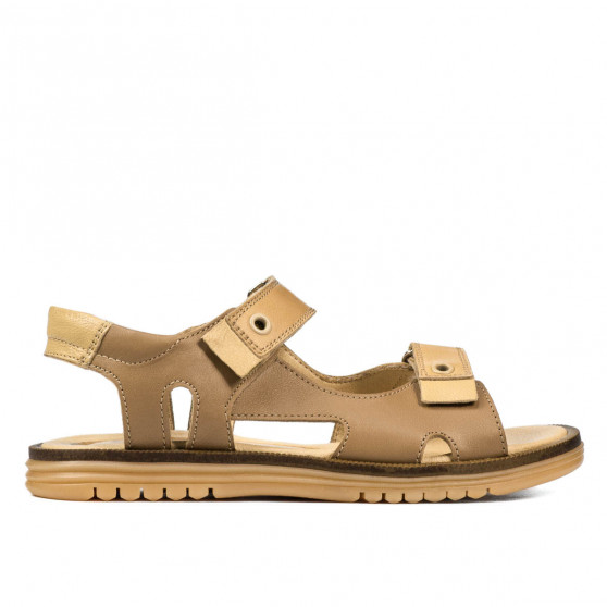 Sandali per bambini 318 cammello combinato