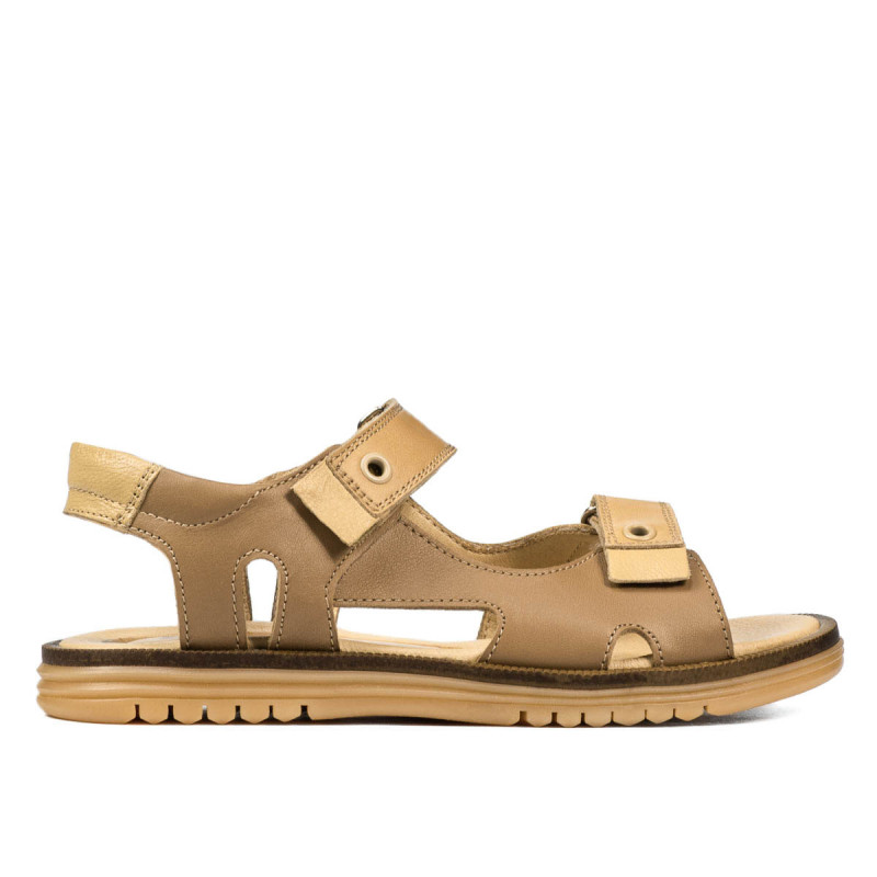 Sandali per bambini 318 cammello combinato