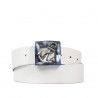 Cintura unisex 06ld biz bianco