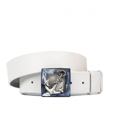Cintura unisex 06ld biz bianco
