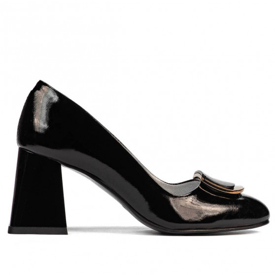 Scarpe eleganti donna 1291 vernice nera