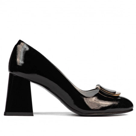 Scarpe eleganti donna 1291 vernice nera