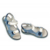 Sandali bambini 318 blu combinato