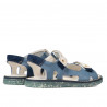 Sandali bambini 318 blu combinato