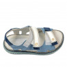 Sandali bambini 318 blu combinato