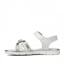 Sandali bambini piccoli 73c bianco combinato