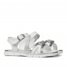 Sandali bambini piccoli 73c bianco combinato