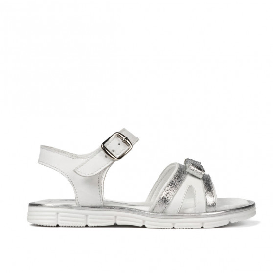 Sandali bambini piccoli 73c bianco combinato