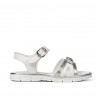 Sandali bambini piccoli 73c bianco combinato