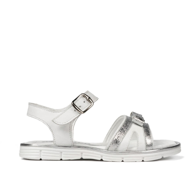 Sandali bambini piccoli 73c bianco combinato