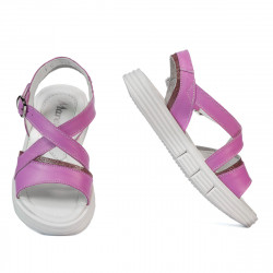 Sandali bambini 540 viola combinato