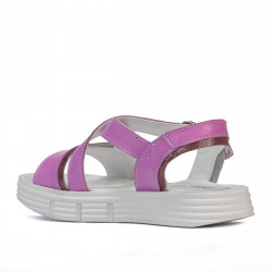 Sandali bambini 540 viola combinato