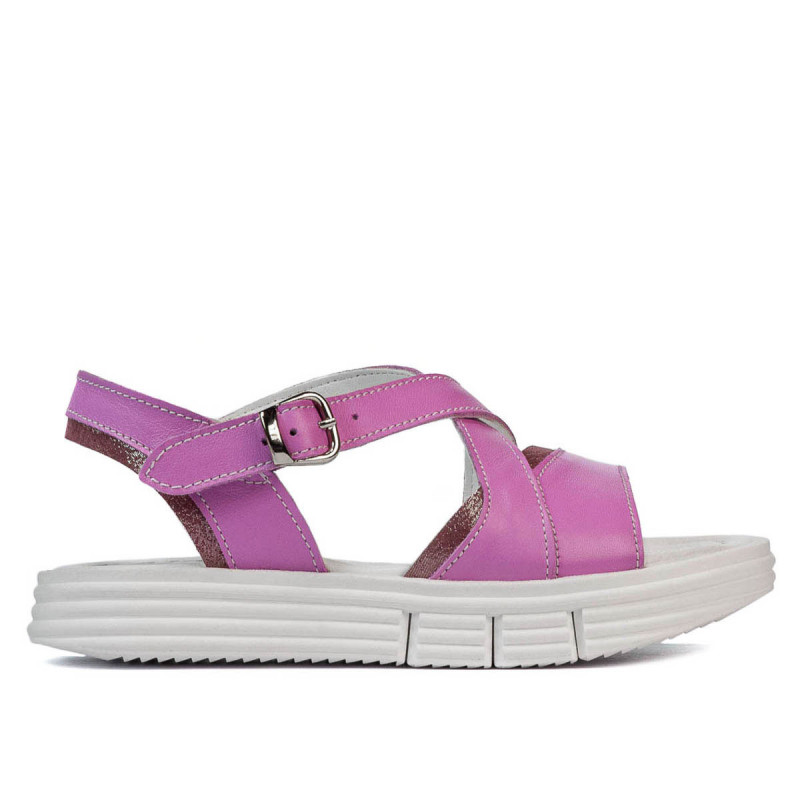 Sandali bambini 540 viola combinato