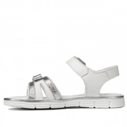 Sandali bambini 539 bianco combinato