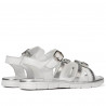 Sandali bambini 539 bianco combinato