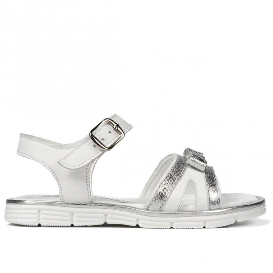 Sandali bambini 539 bianco combinato