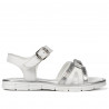 Sandali bambini 539 bianco combinato