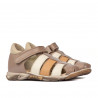 Sandali bambini piccoli 75c cappuccino combinato