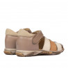 Sandali bambini piccoli 75c cappuccino combinato