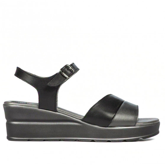 Sandali donna 5087 nero combinato